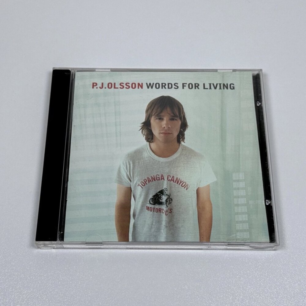 Words For Living by P.J. Olsson (CD, 2000, Sony Music)